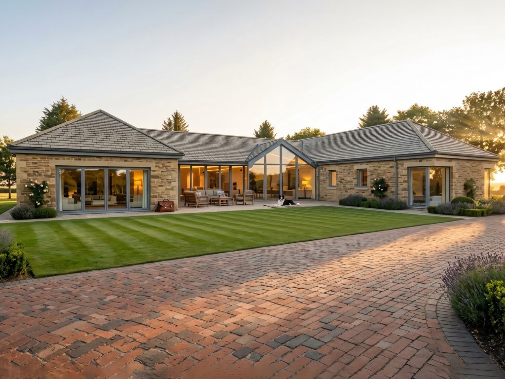 four bedroom bungalow plan