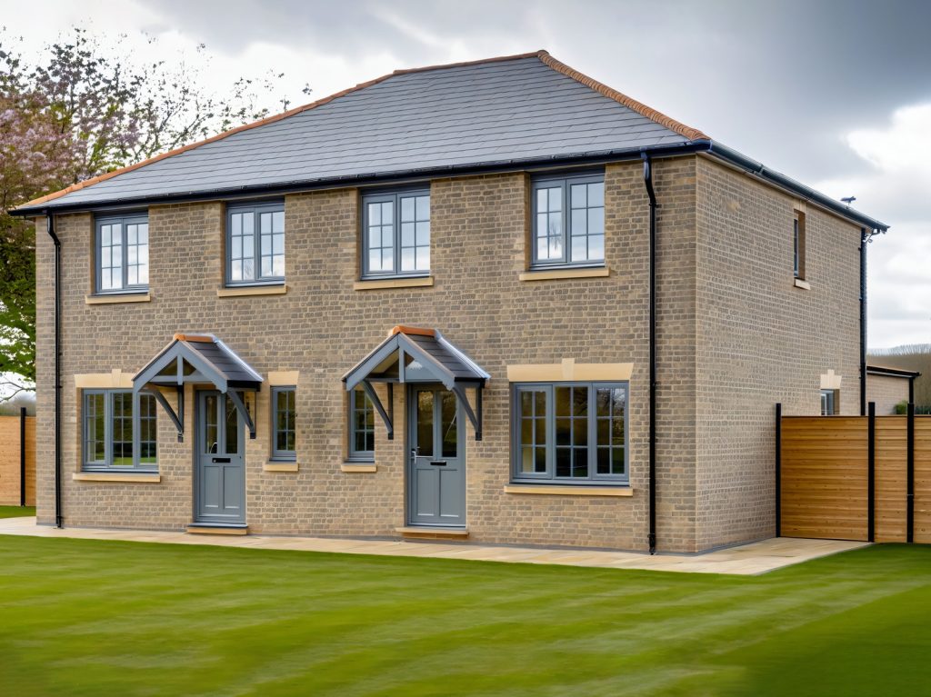 three bedroom semi detached home