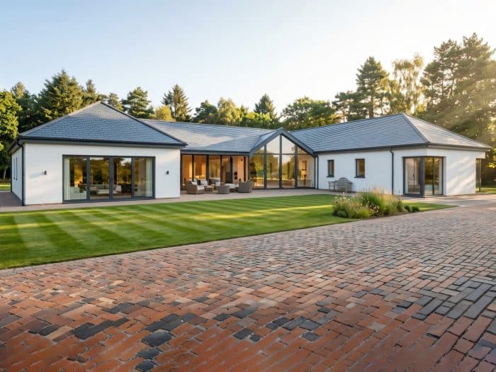four bedroom bungalow plan