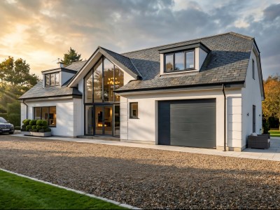 modern country dormer bungalow designs