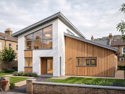 modern detached house plan