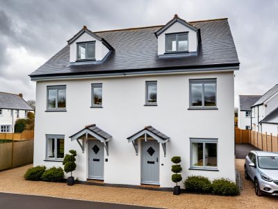 semi detached house plans