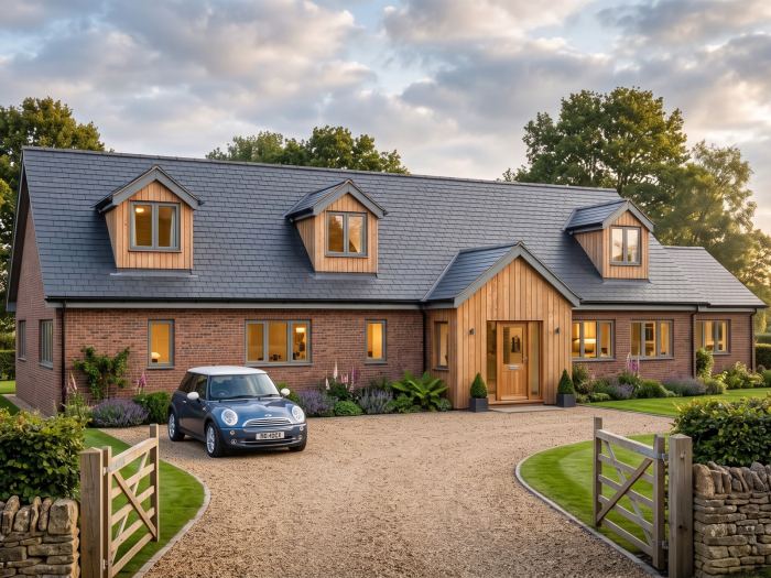 contemporary dormer bungalow designs