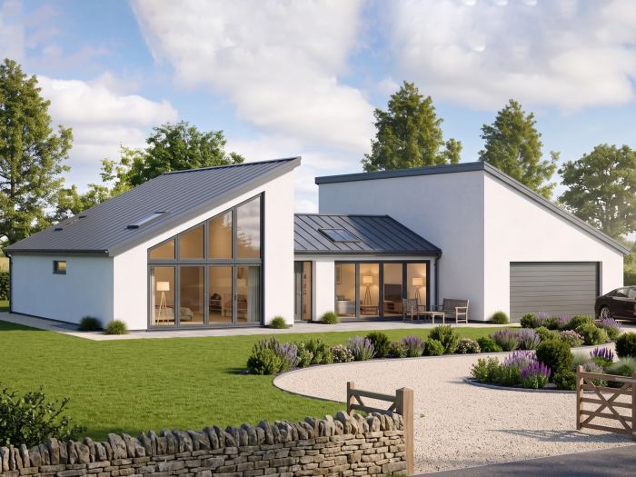 single storey modern house design
