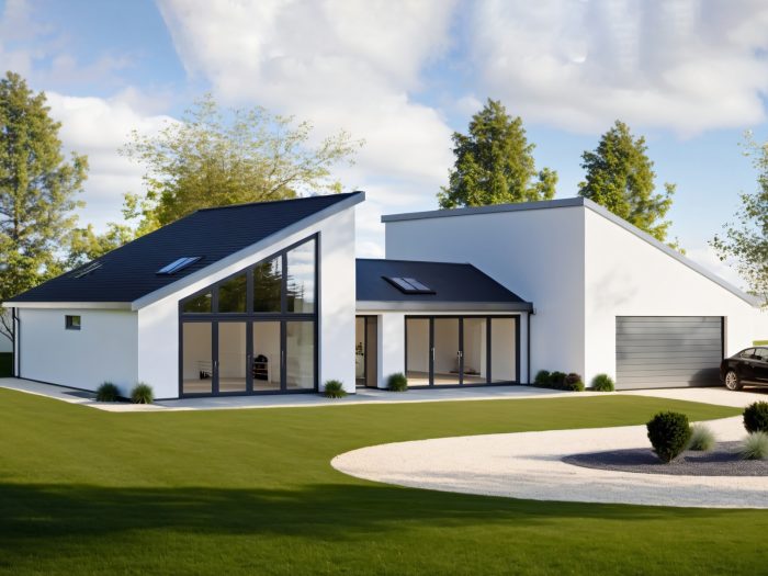 single storey modern house design