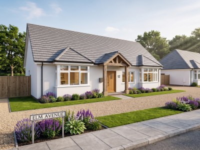 three bedroom bungalow plan