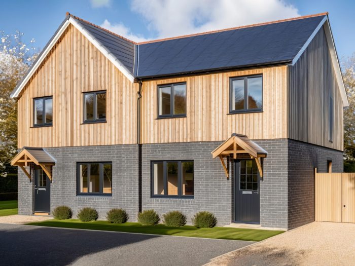 three bedroom semi detached house plans