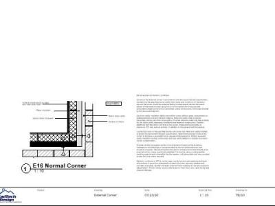TB/10 – Brickwork External Corner