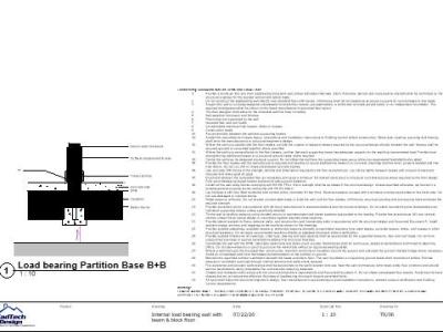 TR-06 – Internal Loadbearing Wall with Beam-and-Block Floor