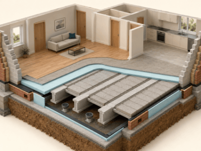 Beam and Block Floors Explained technical guide cover for suspended precast concrete floors