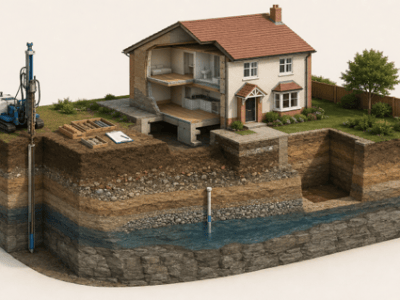 Ground Investigation Explained technical guide cover for soil and site assessment